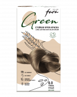 Fara Стойкая крем-краска для волос Eco Line Green 6.0 – темно-русый Fara Стойкая крем-краска для волос Eco Line Green 6.0 – темно-русый