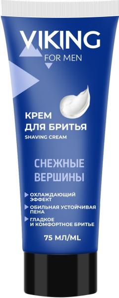 Viking Крем для бритья СНЕЖНЫЕ ВЕРШИНЫ, 75 мл Viking Крем для бритья СНЕЖНЫЕ ВЕРШИНЫ, 75 мл