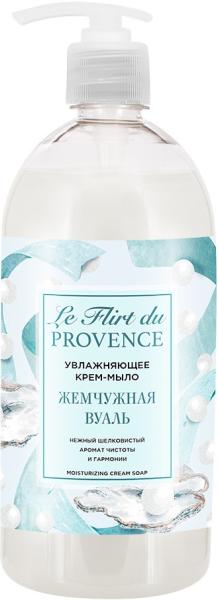 Le Flirt Du Provence Увлажняющее крем-мыло "Жемчужная вуаль", 1000 г Le Flirt Du Provence Увлажняющее крем-мыло "Жемчужная вуаль", 1000 г в интернет-магазине «Русская Косметика».