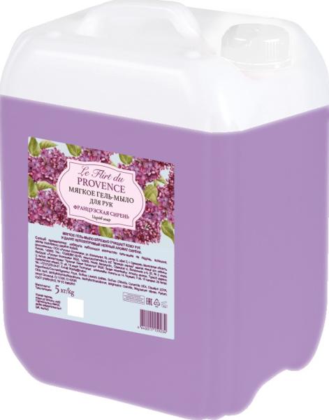 Le Flirt Du Provence Мягкое гель-мыло для рук Французская сирень, 5 л