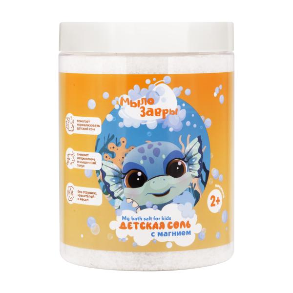 Детская соль для ванн с магнием, 1 200г Детская соль для ванн с магнием, 1 200г на официальном сайте российского производителя Русская Косметика.