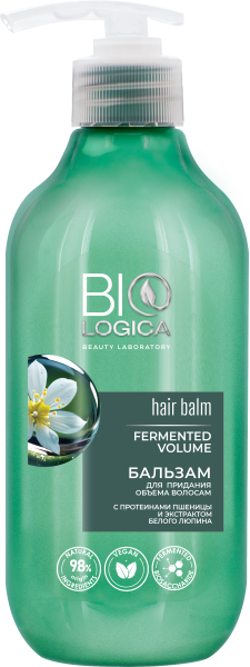 BIOLOGICA Бальзам для придания объема волосам «Fermented volume», 300 мл BIOLOGICA Бальзам для придания объема волосам «Fermented volume», 300 мл