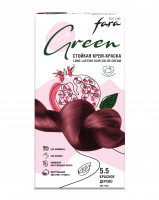 Fara Стойкая крем-краска для волос Eco Line Green 5.5 – Красное дерево Fara Стойкая крем-краска для волос Eco Line Green 5.5 – Красное дерево