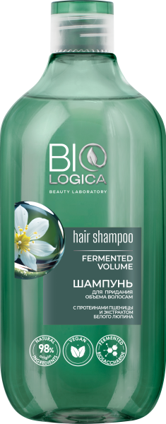 BIOLOGICA Шампунь для придания объема волосам «Fermented volume», 500 мл BIOLOGICA Шампунь для придания объема волосам «Fermented volume», 500 мл