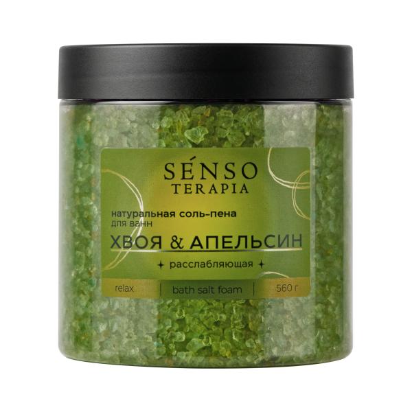 Senso Terapia Соль-пена для ванн расслабляющая AROMA RELAX, 560 г