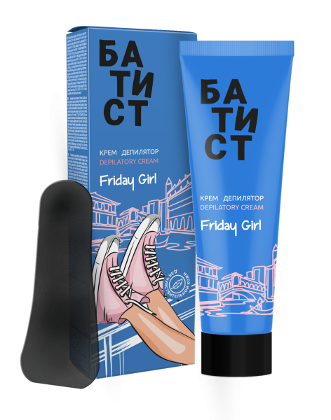 Батист Крем депилятор «Friday girl», 100 мл