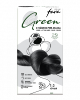 Fara Стойкая крем-краска для волос Eco Line Green 1.0 – Черный Fara Стойкая крем-краска для волос Eco Line Green 1.0 – Черный
