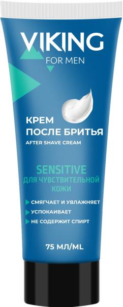 Viking Крем после бритья для чувствительной кожи SENSITIVE, 75 мл Viking Крем после бритья для чувствительной кожи SENSITIVE, 75 мл на сайте российского производителя Русская Косметика.