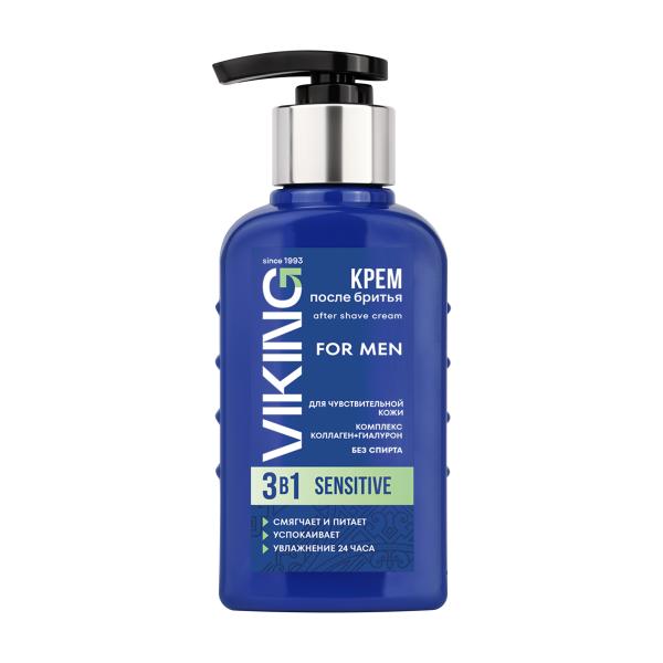 Крем после бритья 3 в 1 "SENSITIVE" для чувствительной кожи, 200 мл
