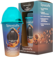 Space Latte Galaxy Стойкая крем-краска для волос Пепельный русый 6.1 Space Latte Galaxy Стойкая крем-краска для волос Пепельный русый 6.1