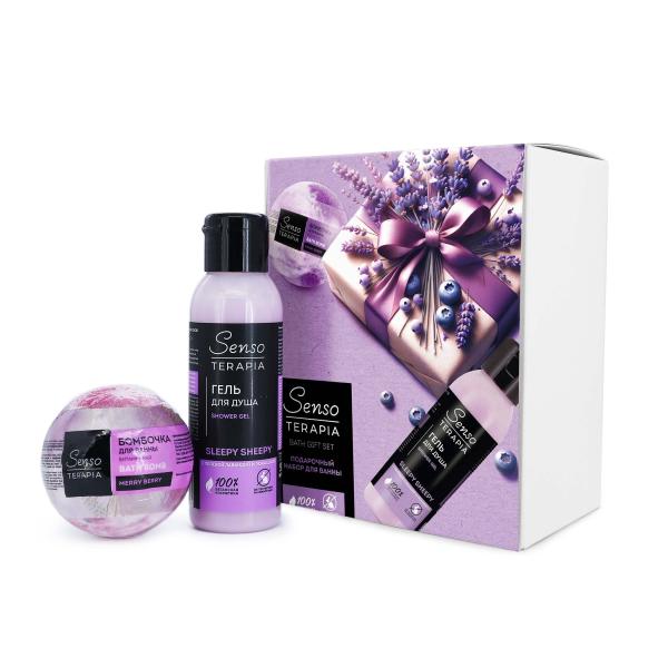  Senso Terapia Подарочный набор для ванны PURPLE PLEASURE/Фиолетовое удовольствие