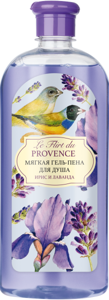 Le Flirt Du Provence Мягкая гель-пена Ирис и лаванда, 730 г Le Flirt Du Provence Мягкая гель-пена Ирис и лаванда, 730 г в интернет-магазине «Русская Косметика».