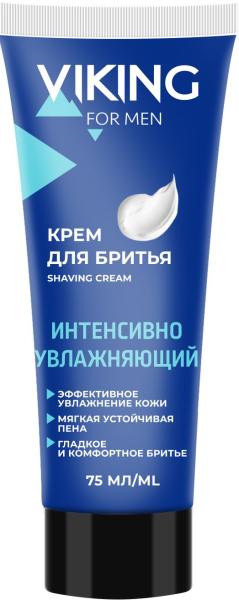 Viking Крем для бритья интенсивно увлажняющий INTENSIVE HYDRATING, 75 мл Viking Крем для бритья интенсивно увлажняющий INTENSIVE HYDRATING, 75 мл