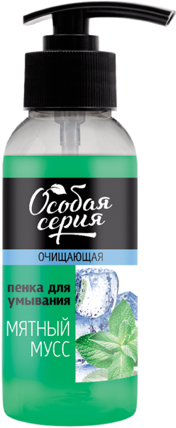 Особая серия Пенка для умывания «Мятный мусс», 150 мл