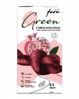 Fara Стойкая крем-краска для волос Eco Line Green 6.5 – Вишня Fara Стойкая крем-краска для волос Eco Line Green 6.5 – Вишня