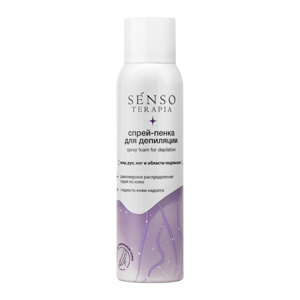Senso Terapia Спрей-пенка для депиляции тела, рук, ног и области подмышек