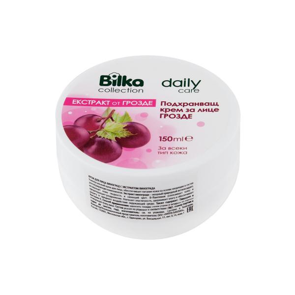 Фото Bilka Крем для лица питательный Виноград, 150 мл в интернет-магазине «Русская Косметика».