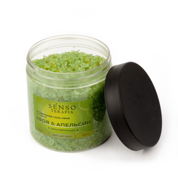 Senso Terapia Соль-пена для ванн расслабляющая AROMA RELAX, 560 г в интернет-магазине «Русская Косметика».