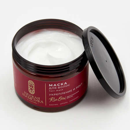 Русская Косметика Маска для волос "УКРЕПЛЕНИЕ И РОСТ", 300 мл