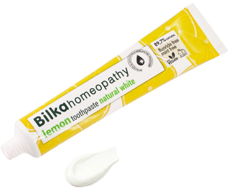 Купить Bilka Зубная паста Homeopathy "Лимон", 75 мл в интернет-магазине «Русская Косметика».