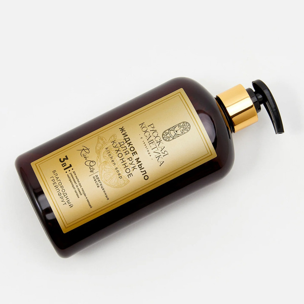 Русская Косметика Жидкое мыло для рук кухонное "БЛАГОРОДНЫЙ ГРЕЙПФРУТ", 600 мл Русская Косметика Жидкое мыло для рук кухонное "БЛАГОРОДНЫЙ ГРЕЙПФРУТ", 600 мл в интернет-магазине «Русская Косметика».