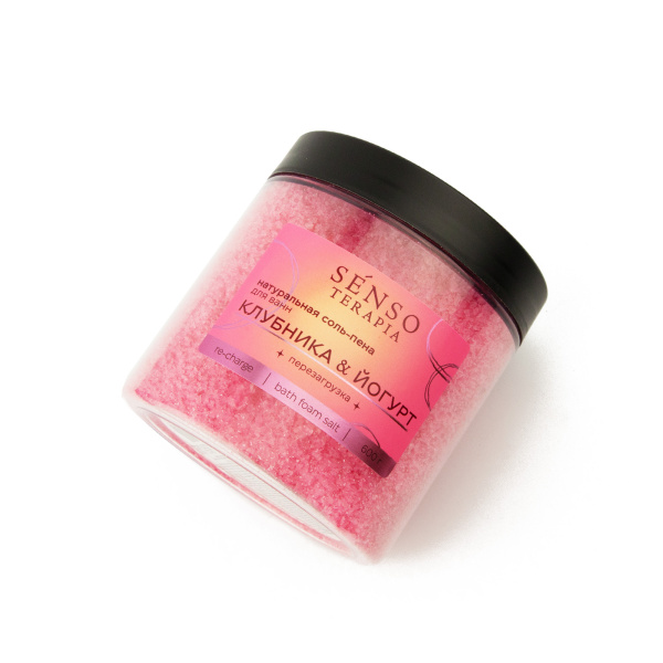 Senso Terapia Соль-пена для ванн перезагрузка HAPPINESS RE-CHARGE, 600 г в интернет-магазине «Русская Косметика».