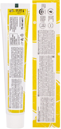 Купить Bilka Зубная паста Homeopathy "Лимон", 75 мл в интернет-магазине «Русская Косметика».
