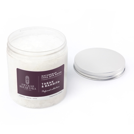 Русская Косметика Магниевая соль для ванн парфюмированная «Табак и ваниль», 400 г. в интернет-магазине российского производителя «Русская Косметика».