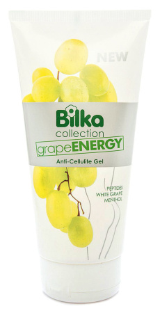 Bilka Антицеллюлитный гель с белым виноградом Grape Energy, 180 мл в интернет-магазине российского производителя «Русская Косметика».