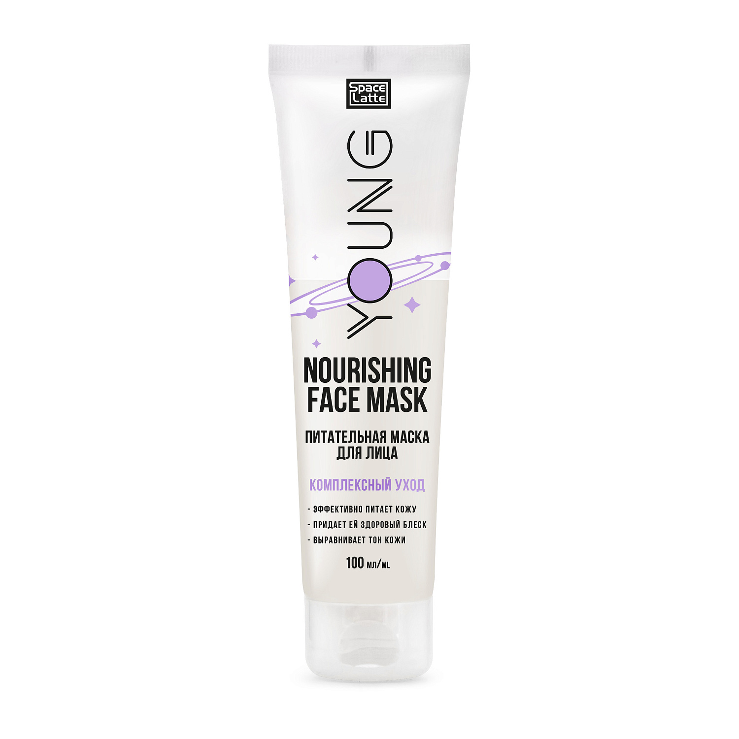Space.latte YOUNG Скраб для лица, 100 мл