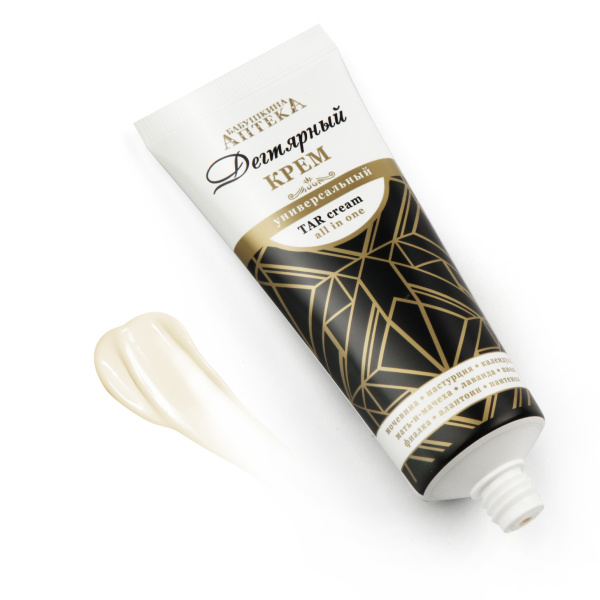 Бабушкина Аптека Дегтярный крем, 75 мл в интернет-магазине «Русская Косметика».