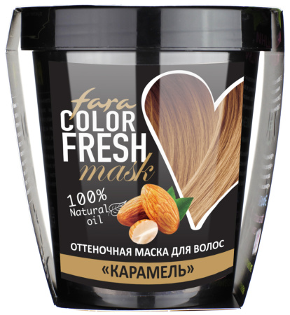 Fara Оттеночная маска для волос Color Fresh «Salty Caramel» (Карамель) в интернет-магазине российского производителя «Русская Косметика».