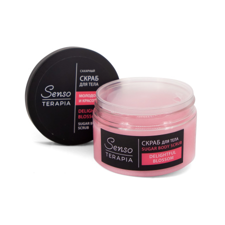 Senso Terapia Сахарный скраб для тела «Delightful Blossom», 275 г в интернет-магазине российского производителя «Русская Косметика».