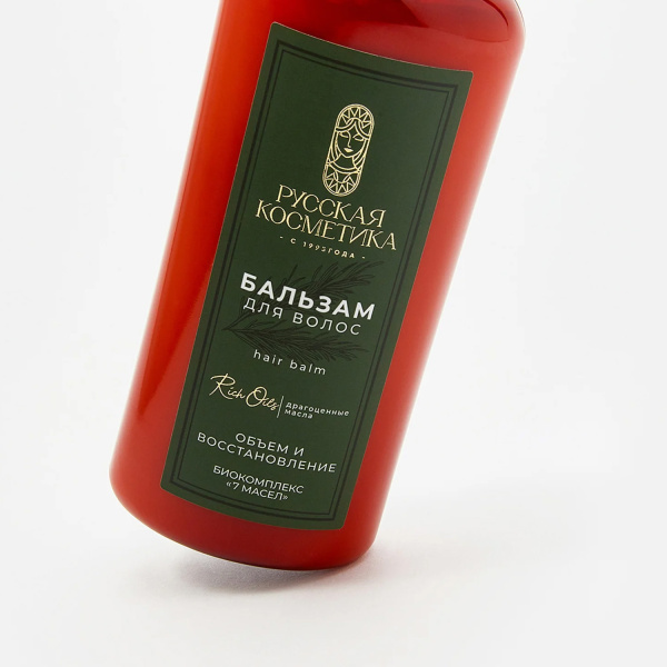 Русская Косметика Бальзам для волос "ОБЪЁМ И ВОССТАНОВЛЕНИЕ", 300 мл