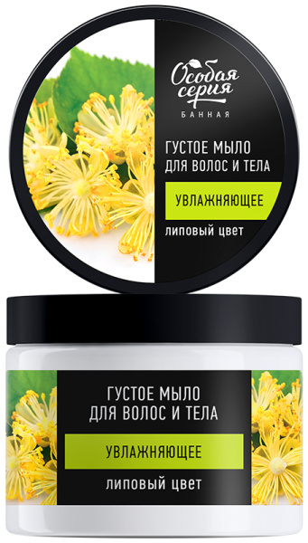Особая серия Густое мыло для волос и тела «Липовый цвет», 500 мл Особая серия Густое мыло для волос и тела «Липовый цвет», 500 мл
