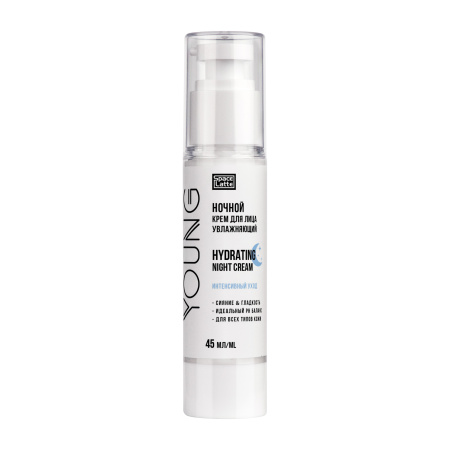 Купить Space.latte YOUNG Увлажняющий ночной крем для лица, 45 мл в интернет-магазине «Русская Косметика».