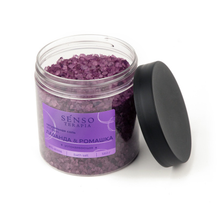 Senso Terapia Соль для ванн успокаивающая «Lavander Anti-stress»/«Лавандовый антистресс», 560 г в интернет-магазине российского производителя «Русская Косметика».
