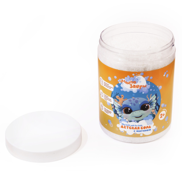 Детская соль для ванн с магнием, 1 200г Детская соль для ванн с магнием, 1 200г на официальном сайте российского производителя Русская Косметика.