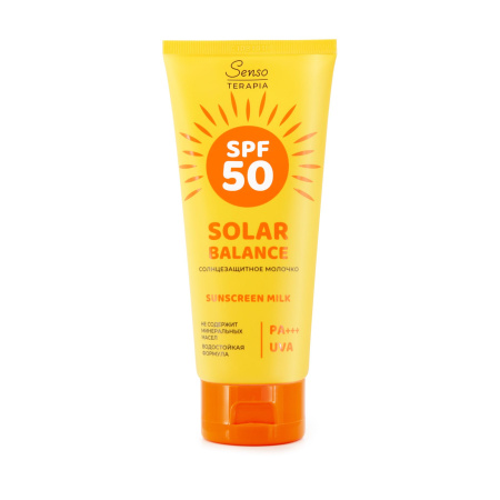 Senso Terapia Солнцезащитное молочко для тела «SOLAR BALANCE» SPF50 PA+++, 150 мл в интернет-магазине российского производителя «Русская Косметика».