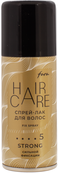 FARA Лак для волос сильной фиксации 90 мл FARA Лак для волос сильной фиксации 90 мл на сайте российского производителя ООО Русская Косметика".