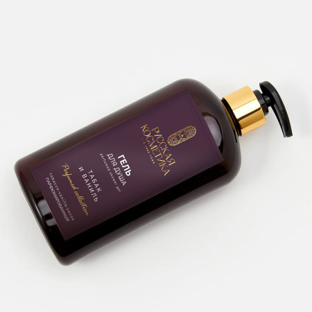 Русская Косметика Гель для душа парфюмированный "ТАБАК И ВАНИЛЬ", 600 мл в интернет-магазине российского производителя «Русская Косметика».