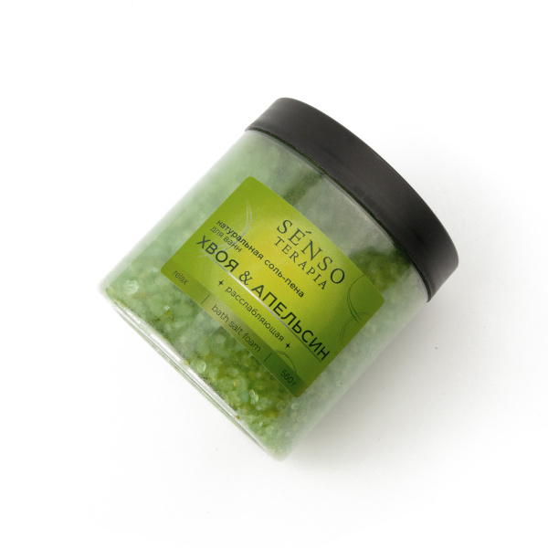 Senso Terapia Соль-пена для ванн расслабляющая AROMA RELAX, 560 г в интернет-магазине «Русская Косметика».