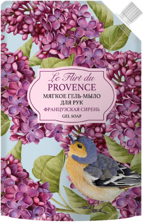 Le Flirt Du Provence Мягкое гель-мыло для рук Французская сирень, 500 мл в интернет-магазине российского производителя «Русская Косметика».