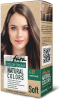 Купить Fara Стойкая крем-краска для волос Natural Colors Soft  304 - Шоколад 4.07 в интернет-магазине производителя краски для волос «Русская Косметика».