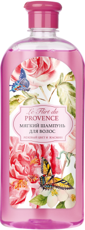 Le Flirt Du Provence Мягкий шампунь для волос «Розовый цвет и жасмин», 730 г на официальном сайте российского производителя косметики.