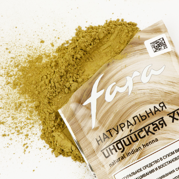 FARA Индийская хна для окрашивания волос, тон «Белое солнце», 25г