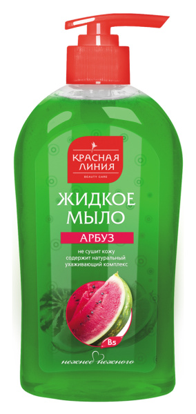 Красная линия Мыло жидкое «Арбуз», 520 г Красная линия Мыло жидкое «Арбуз», 520 г
