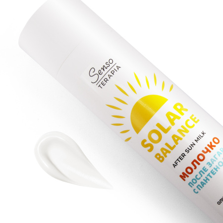 Senso Terapia Успокаивающее молочко после загара с пантенолом Solar balance"/"Солнечный баланс", 250 мл в интернет-магазине российского производителя «Русская Косметика».