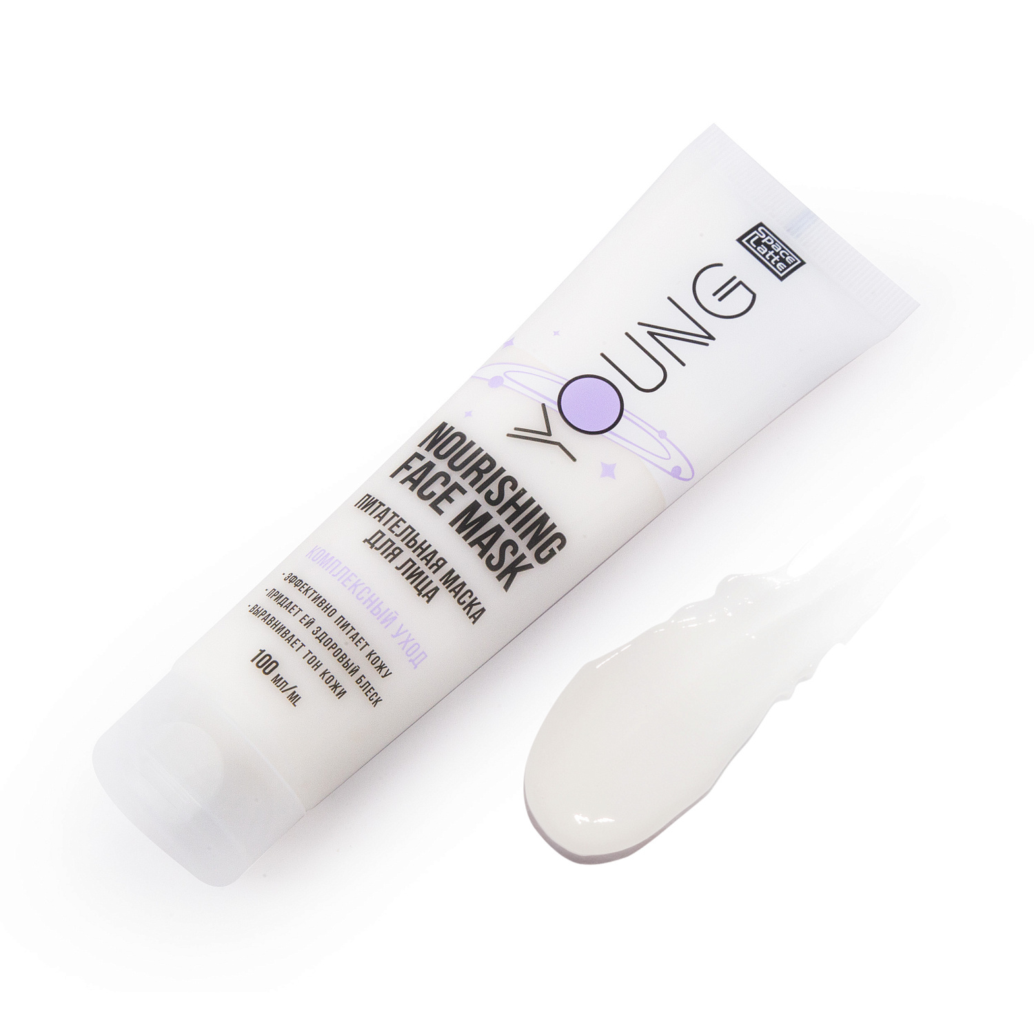 Space.latte YOUNG Скраб для лица, 100 мл