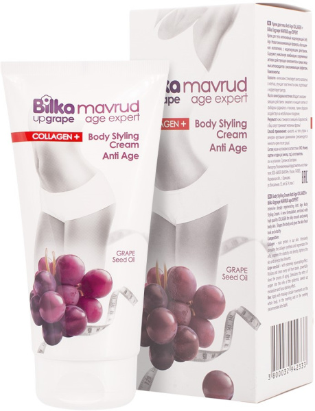 Bilka Интенсивный моделирующий крем для тела Anti-Age Виноград, 180 мл в интернет-магазине «Русская Косметика».